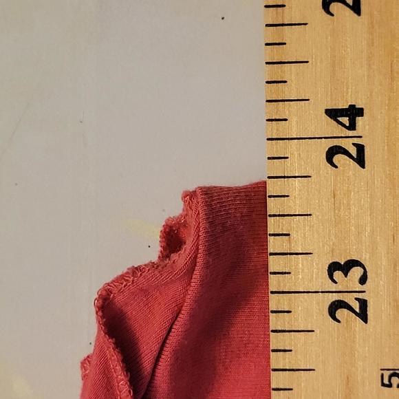 Style & Co Pink Blush Beaded V Neckline Short Sleeve Top Women Plus Size 3X - Picture 4 of 9